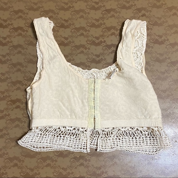 Phanuel Medium Cream Crop Top - Picture 5 of 8